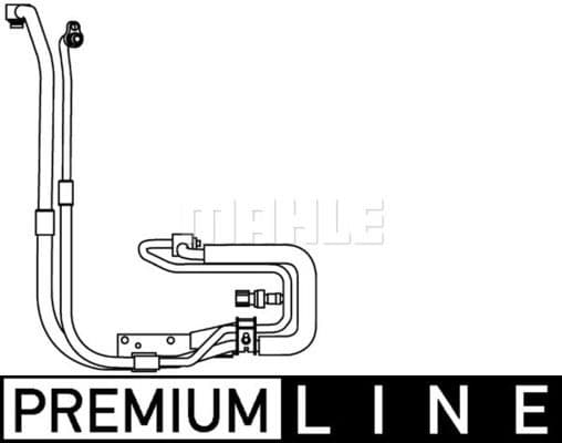 High/Low-pressure Line, air conditioning BEHR *** PREMIUM LINE *** AP 96 000P