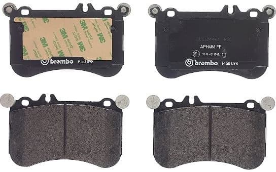 Brake Pad Set, disc brake PRIME LINE P 50 098