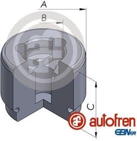 Piston, brake caliper D025411