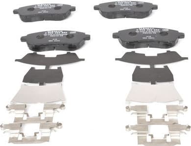 Brake Pad Set, disc brake 0986494652 - image 6