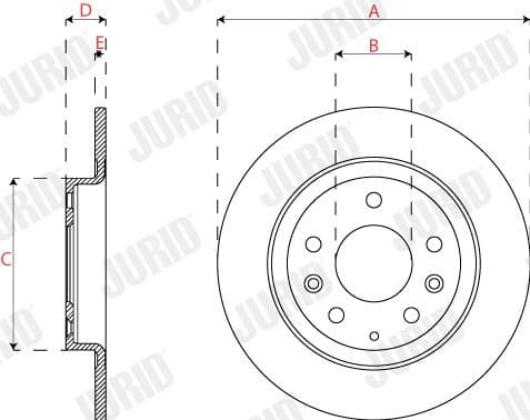 Brake Disc COAT+ 563285JC