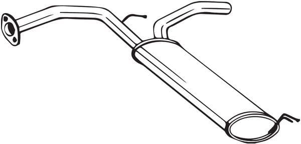 Rear Muffler 135-133