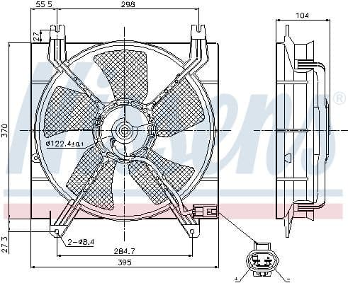 Fan, engine cooling 85353 - image 5