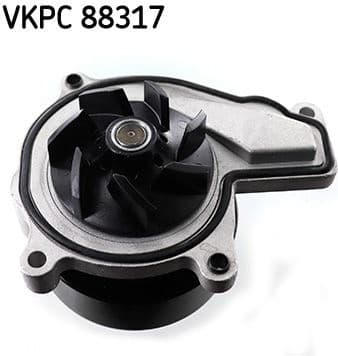 Water Pump, engine cooling VKPC88317 - image 2