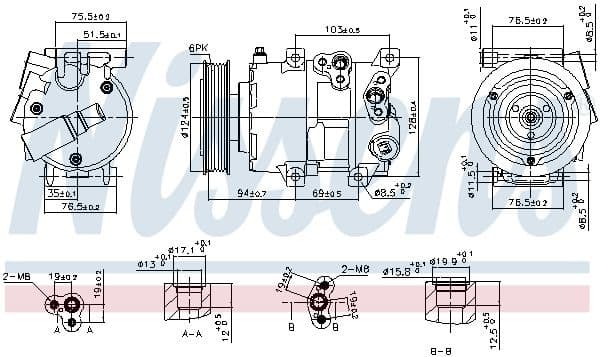 Compressor, air conditioning ** FIRST FIT ** 890899 - image 6