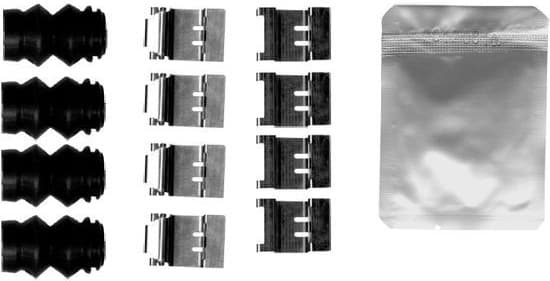 Accessory Kit, disc brake pad 1 987 474 774