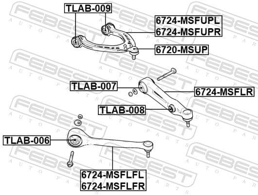 Ball Joint 6720-MSUP - image 2