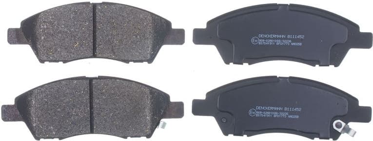 Brake Pad Set, disc brake B111452