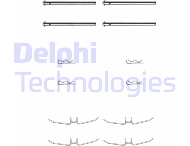 Accessory Kit, disc brake pad LX0001