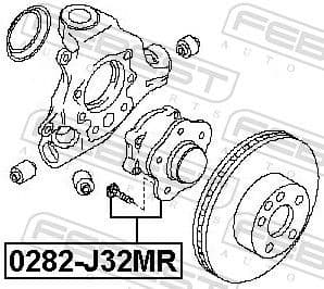 Wheel Hub 0282-J32MR - image 2