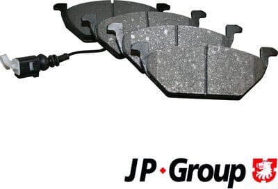 Brake Pad Set, disc brake JP 1163601010