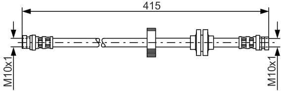 Brake Hose 1 987 476 999