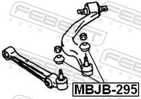 Bellow, ball joint MBJB-295 - image 2