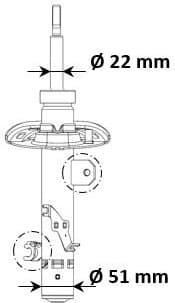 Shock Absorber Excel-G 3338061