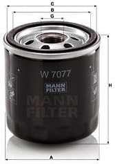 Oil Filter W7077