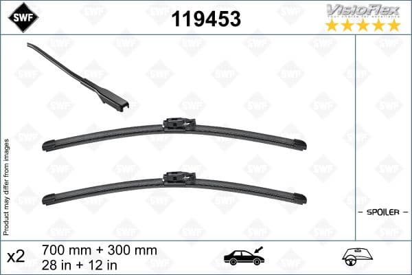 Wiper Blade DAS ORIGINAL SET 119453