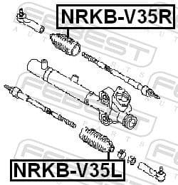 Bellow, steering NRKB-V35L - image 2