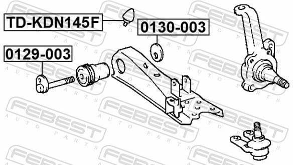 Rubber Buffer, suspension TD-KDN145F - image 2