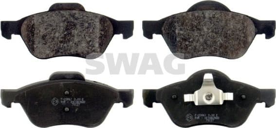 Brake Pad Set, disc brake 60 91 6435