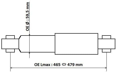 Shock Absorber Excel-G 3450023