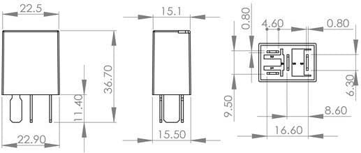 Multifunctional Relay 0986AH0322 - image 5