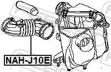 Hose, air supply NAH-J10E - image 2