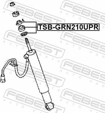 Spacer Tube, shock absorber TSB-GRN210UPR - image 2