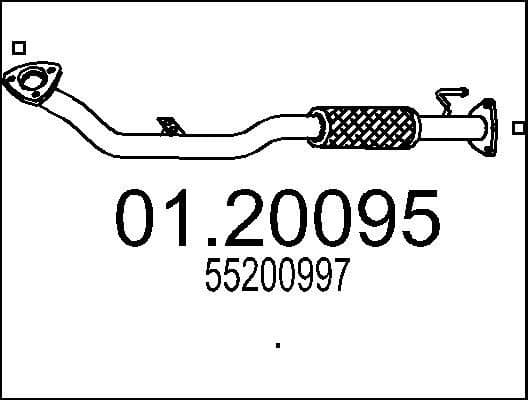 Exhaust Pipe 01.20095