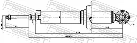 Shock Absorber 04658631R - image 2