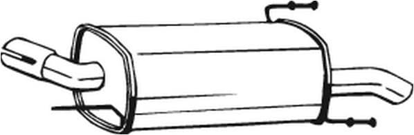 Rear Muffler 185-703