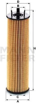 Filter oil HU5003Z
