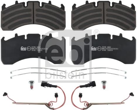 Brake Pad Set, disc brake 16780