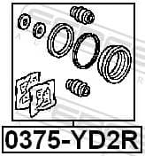Repair Kit, brake caliper 0375-YD2R