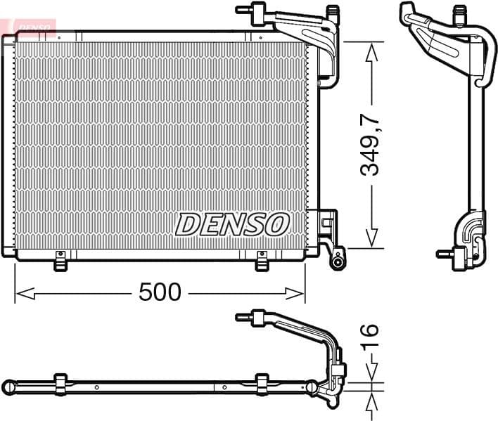 Condenser, air conditioning DCN10054