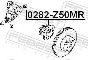 Wheel Hub 0282-Z50MR - image 2