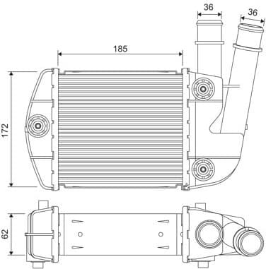 Charge Air Cooler 818310