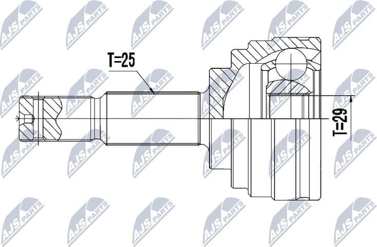 Joint Kit, drive shaft NPZ-NS-093