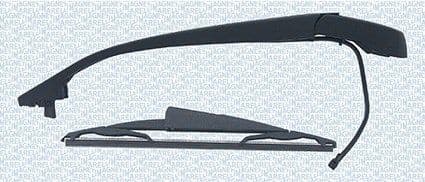 Wiper Arm Set, window cleaning 000723180418