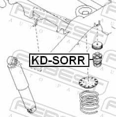 Rubber Buffer, suspension KD-SORR - image 2
