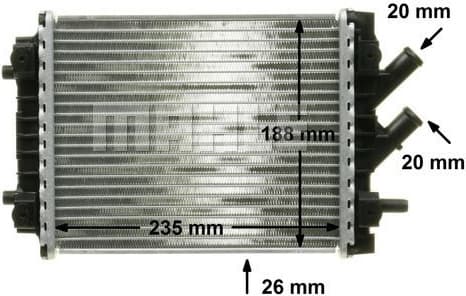 Radiator, engine cooling BEHR *** PREMIUM LINE *** CR 1024 000P - image 4