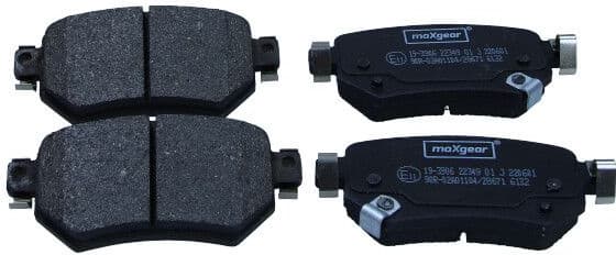 Brake Pad Set, disc brake 19-3906