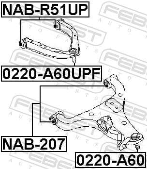 Ball Joint 0220-A60UPF - image 2