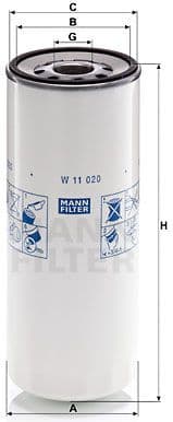 Oil Filter W11020