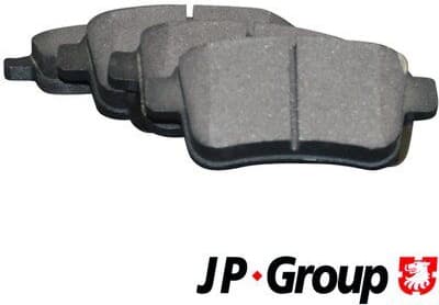 Brake Pad Set, disc brake JP 4363700310