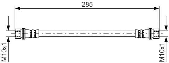 Brake Hose 1 987 481 412