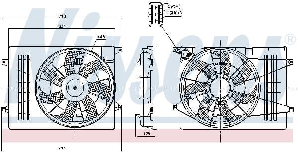 Fan, engine cooling 850006 - image 6