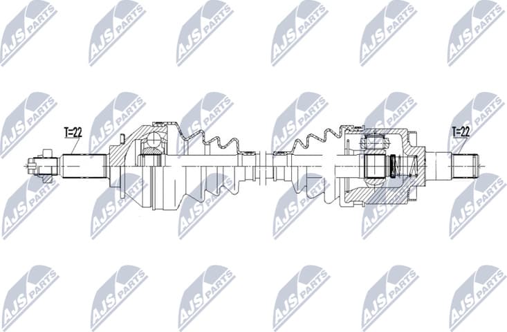 Drive Shaft NPW-PL-137