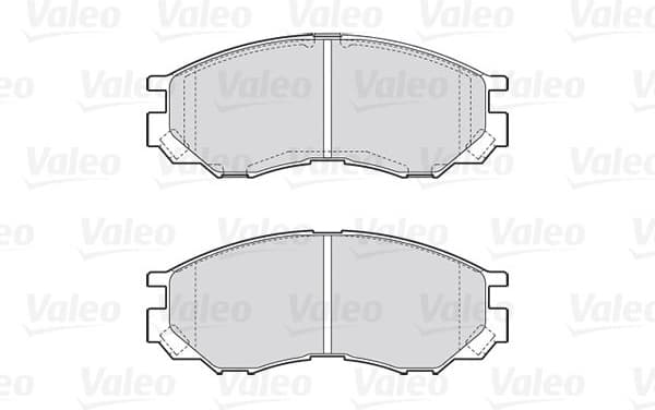 Brake Pad Set, disc brake ESSENTIAL 301522