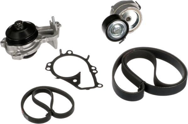 Water Pump + V-ribbed Belt Kit Micro-V® KP136PK1070