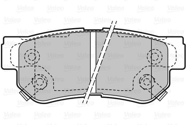 Brake Pad Set, disc brake 598748 - image 2
